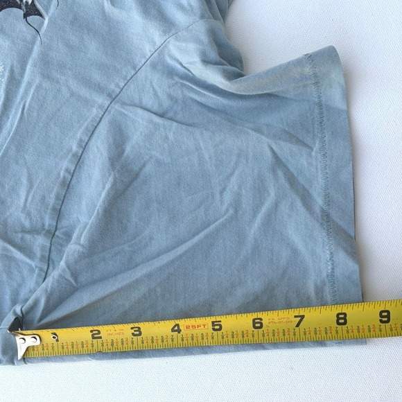 Crazy Shirts Hawaii Big Island Map Graphic Tee Pima Cotton Blue Mens Large - Picture 6 of 6